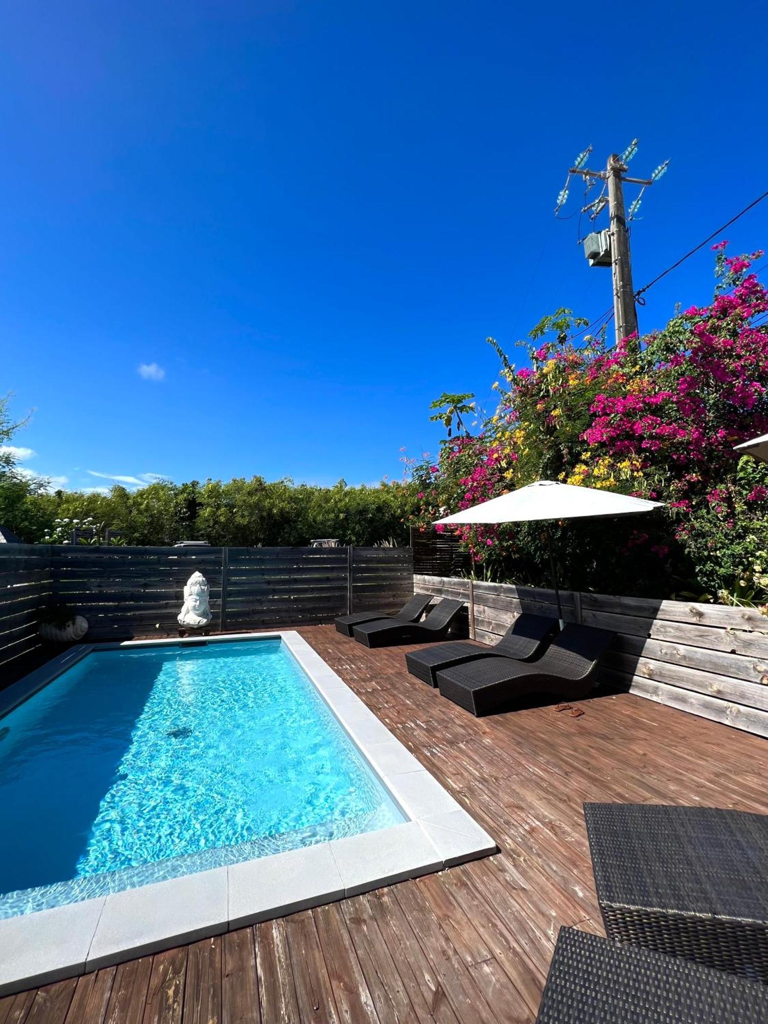 The Bluebamboo Hotell Le Moule Eksteriør bilde